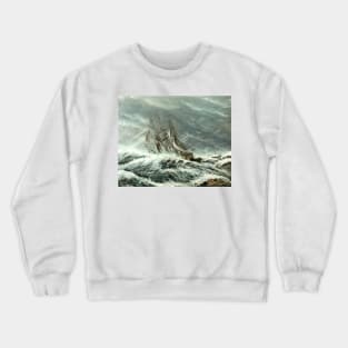 SQUARE RIGGER IN A STORM Crewneck Sweatshirt